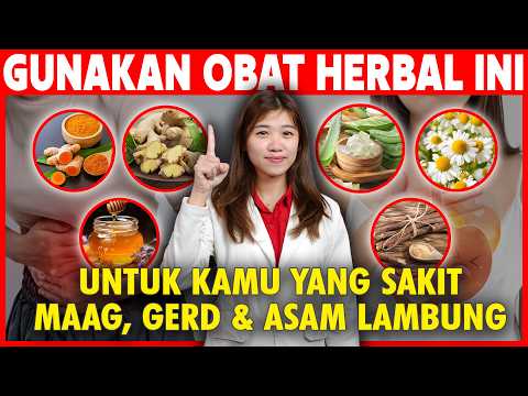 6 OBAT HERBAL ALAMI MURAH UNTUK SAKIT GERD, MAAG DAN ASAM LAMBUNG