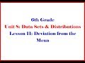 Understanding Mean and Variability