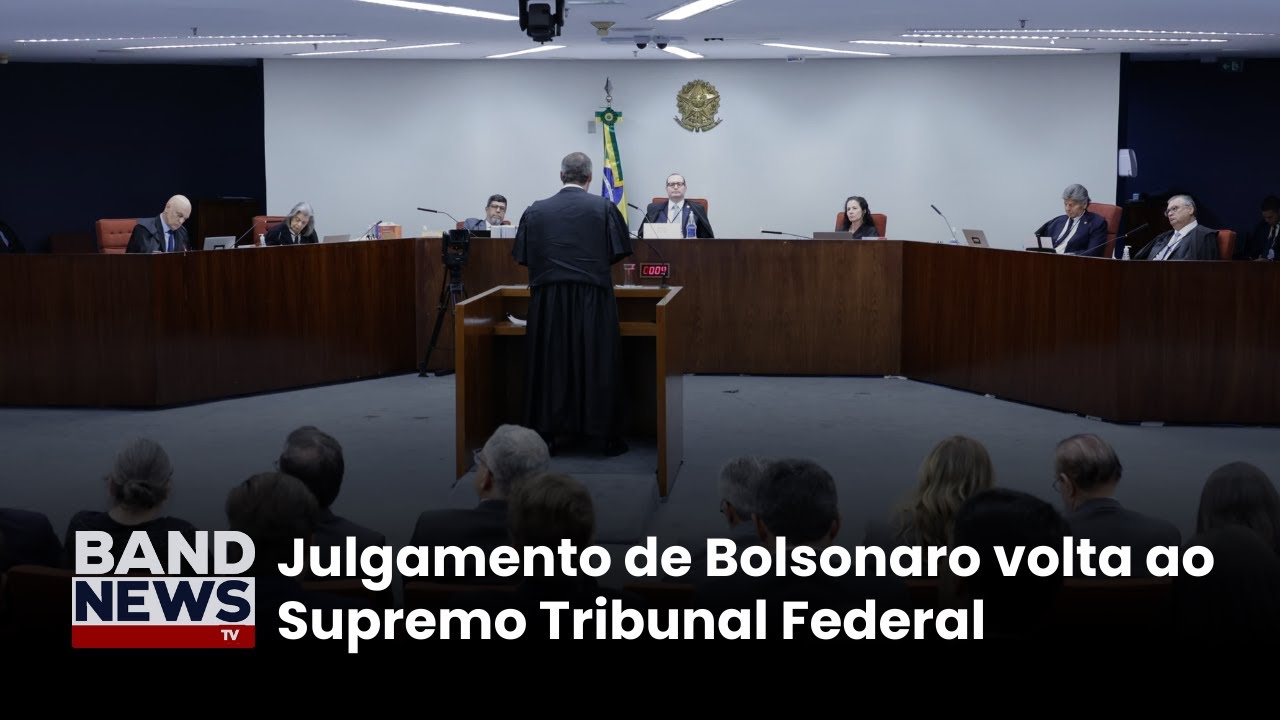 3º dia de julgamento de Jair Bolsonaro no STF | BandNews TV
