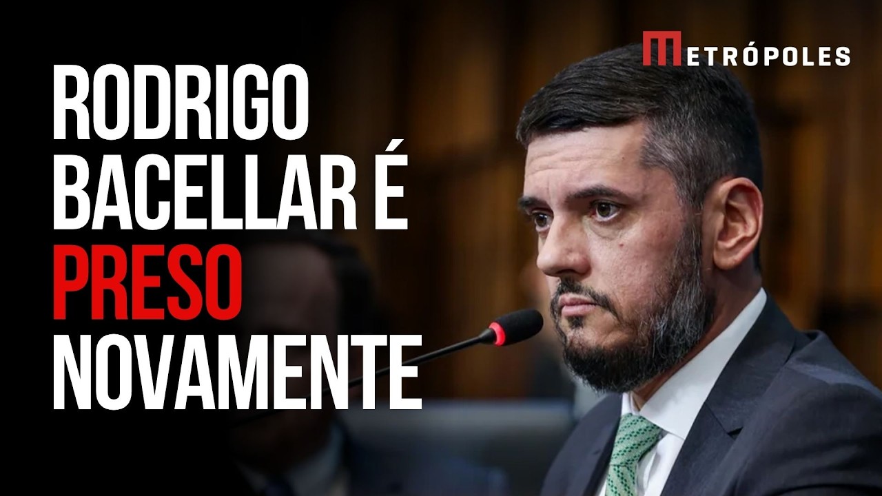 PF volta a prender Rodrigo Bacellar expresidente da Alerj TV Online PF volta a prender Rodrigo Bacellar ex presidente da Alerj