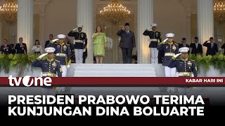 Prabowo Terima Kunjungan Presiden Peru Dina Boluarte di Istana | Kabar Hari Ini tvOne