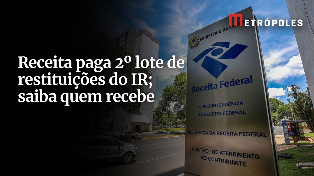 Receita paga 2º lote de restituições do IR saiba quem recebe
