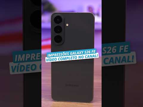 O mais novo Galaxy S26 FE acabou de chegar!👀🤯#GalaxyS26FE #Samsung #SamsungGalaxy #Tecnologia