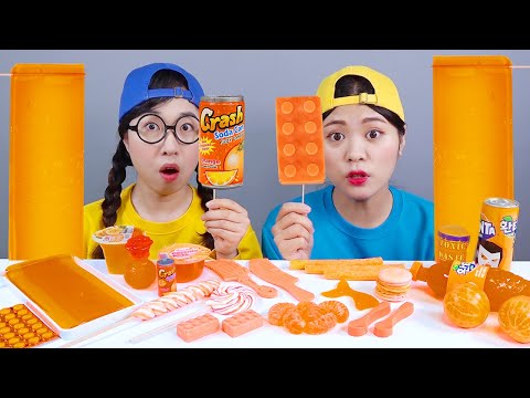 Convenience Store Orange food Jelly Mukbang DONA