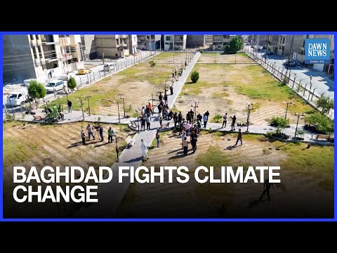 YouTube video thumbnail: Green Baghdad: Iraq Plants 300,000 Trees to Combat Pollution