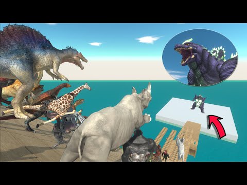 Upgraded Super Godzilla Challenge - Animal Revolt Battle Simulator