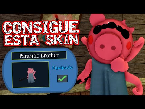 COMO TENER la SKIN (PARASITIC BROTHER) 😨 PIGGY: But NOSTALGIA ROBLOX #roblox #piggy #update