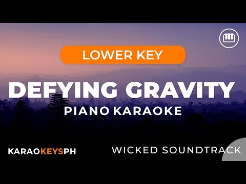 Defying Gravity – Wicked (Lower Key – Piano Karaoke)