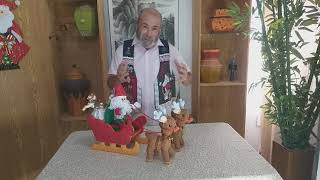 Presentación Cuadernillo Navidad 48 : Trineo con renos y Santa