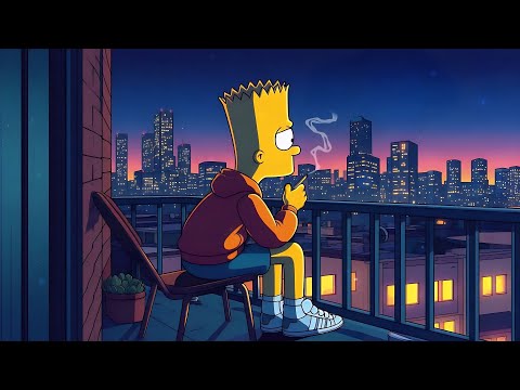 Midnight Smoke Chill 🚬 Lofi Background Music [ Relaxing Lofi / Calm Night Smoke ]