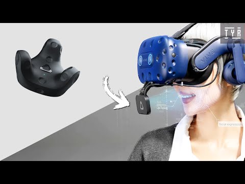 HTC Announces a LIP Tracking module and New VR Body Trackers! ...
