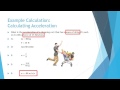 Newton's Laws and Motion Concepts