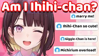 Michiru is so happy when everyone start calling her Ihihi-Chan (Hololi