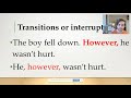 Exploring Conjunctive Adverbs