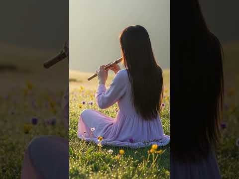 癒しのフルート音楽 | ネガティブなエネルギーを浄化・ストレス、不安を解消し、心を落ち着かせるヒーリングフルート #浄化音楽 #フルート音楽 #shorts