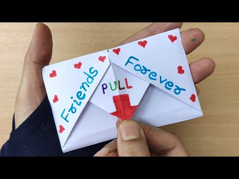 FRIENDS FOREVER Card | Friendship Day Special Card | Handmade Greeting Card For Friends