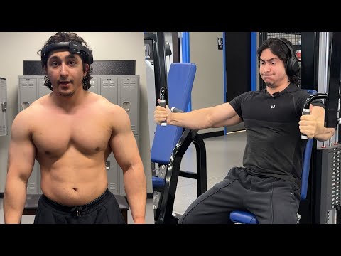 Getting HUGE | Chest Day Vlog | The Winter Arc - Episode 1