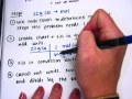 Mole Conversions and Molar Mass