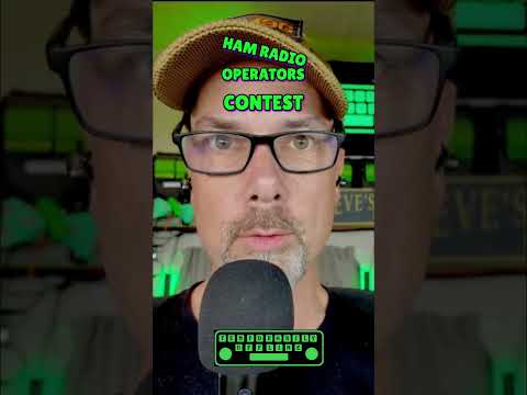 Ham Radio Silence: Contesting for Points and Desires #shorts