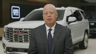 YouTube video thumbnail: GM CFO on Profit Outlook, Pricing Power, Tariff Costs