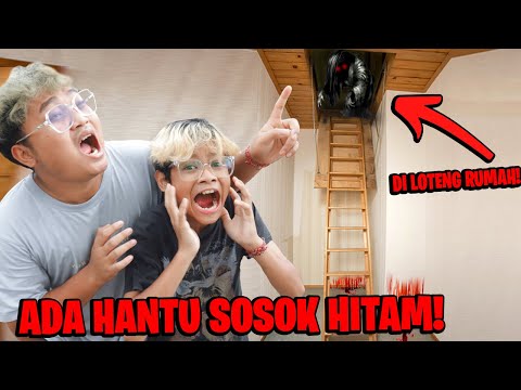 KAGET!!! TERNYATA SELAMA INI ADA SOSOK HANTU HITAM TINGGAL DI LOTENG RUMAH BOCIL!!!