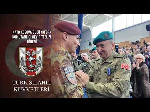 NATO Kosova Gücü (KFOR) Komutanlığı Devir Teslim Töreni