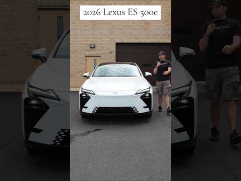4 Reasons to buy the 2026 Lexus ES 500e! ⚡️