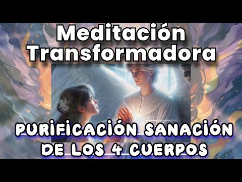 Meditación TRANSFORMA CUERPO MENTE EMOCIONES │RENUEVA tu ENERGÍA 🤍 Pureza de Dios 🌼 ARCÁNGEL GABRIEL