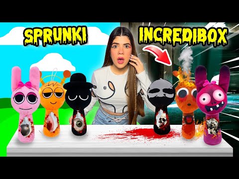 ABRI 6 PELUCHES de Incredibox Sprunki y ENCONTRÉ ALGO EXPL0S1V0💣😱 | Ani Cat😻