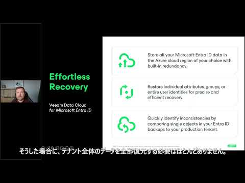 Veeam Data Cloudで始める！SaaSデータ安心革命〜クラウドバックアップ徹底デモ〜