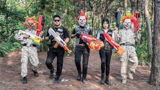 LTT Films : Epic Nerf Guns Battle! Can Silver Flash survive this attack?