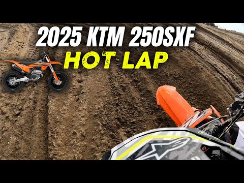 2025 KTM 250SXF HOT LAP