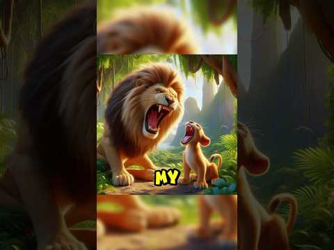 The Smartest Lion 🦁 #unitedstates #animation #chatgptjokes