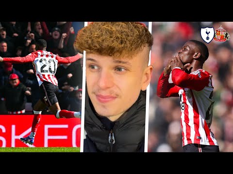 SUNDERLAND 1-0 TOTTENHAM. Spurs LOSE AGAIN And Drop Into The RELEGATION ZONE.