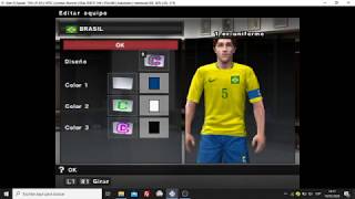 Uniforme Brasil Pes Ps2