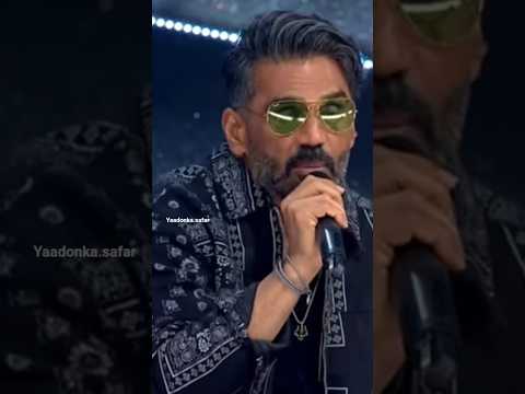 Dhadkan Me mujhe best villen kaa award mila👑❤️ #sunielshetty #shilpashetty #reels #status #trending