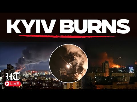 Kyiv Under Attack LIVE: Russian Missiles, Drones Burn Kyiv, Many Injured | Russia-Ukraine War LIVE