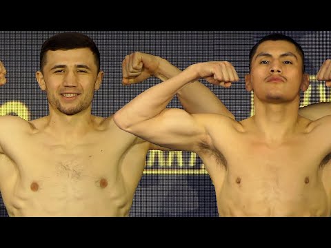 50/50!! Vergil Ortiz Jr vs Israil Madrimov • WEIGH IN & FACE OFF | Beterbiev v Bivol 2 | DAZN Boxing