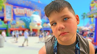 Caleb Got Lost in Universal Orlando!