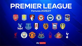 Premier League 26/27 Fixtures are out! First look @MenaceAndMonk
