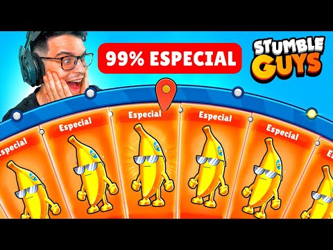 ¡99% ESPECIAL ASEGURADA! COMPRO las NUEVAS RULETAS de STUMBLE GUYS!