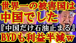 【世界一被害を受けたのは中国でしたw中国EV企業BYDも利益が半分wしかも米国政府『ホルムズ海峡封鎖からイランの港湾封鎖に変更しようかなwそ