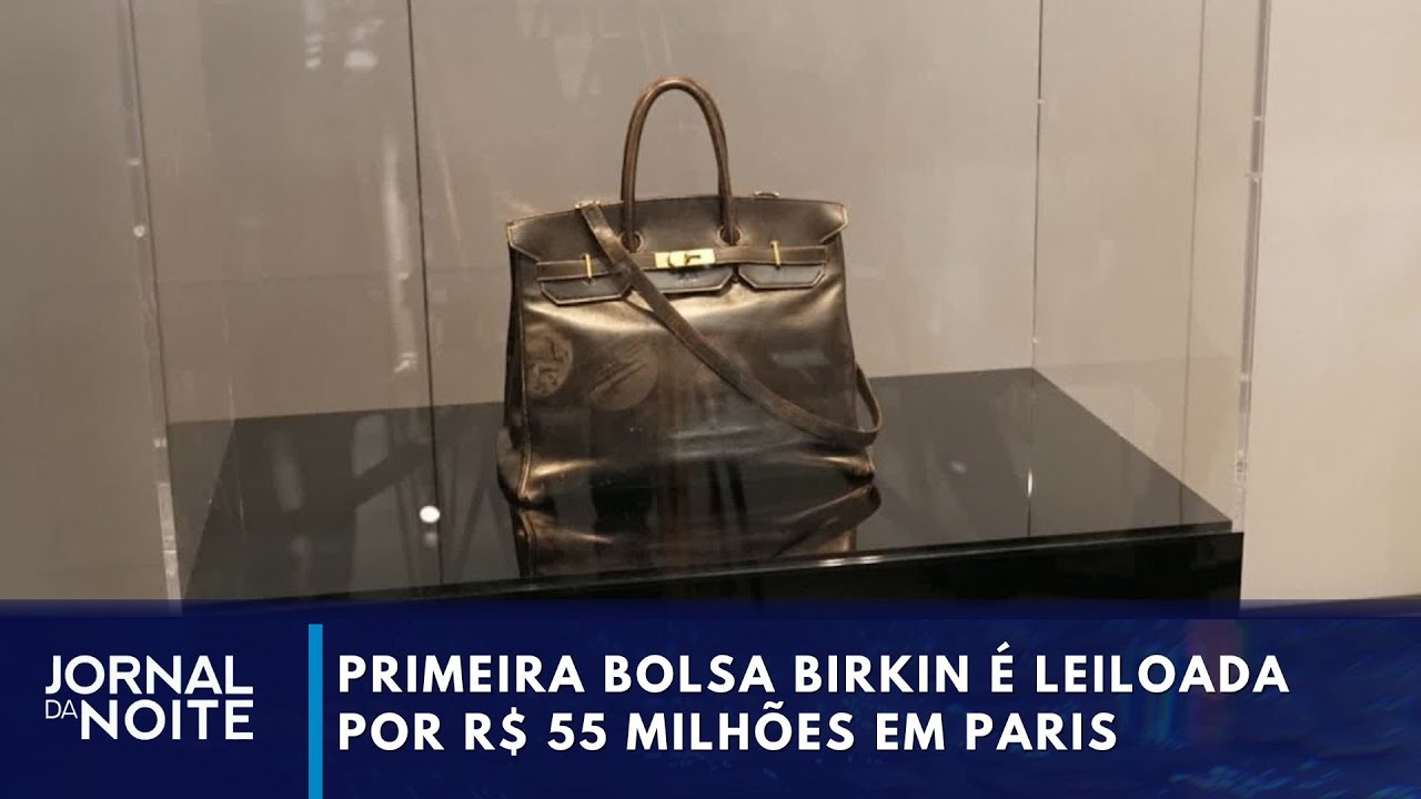 Primeira Birkin é leiloada por R$ 55 milhões em Paris