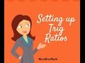 Setting Up Trig Ratios in Right Triangles