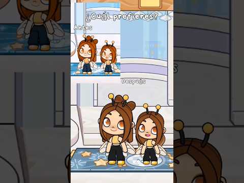 Elije 💞||#arajazmiin #avatarworld #aesthetic #elije #antes #despues #abejas #short