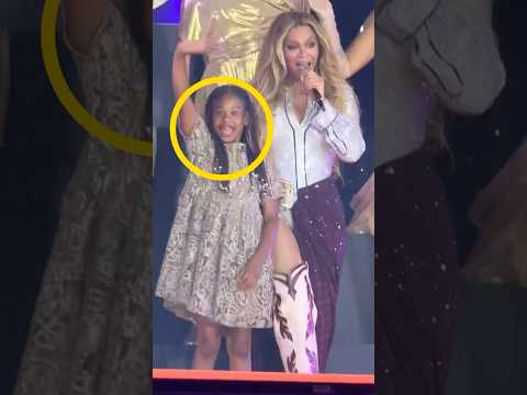 Beyoncé SORPRENDE con sus hijas en su show
