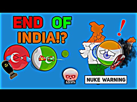 How PAKISTAN Will DESTROY INDIA with ONE NUKE 😈 | Even USA Is TERRIFIED 💀🔥 #countryballs
