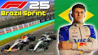 F1 25 - Hadjar's Rise To Glory: Brazil Sprint