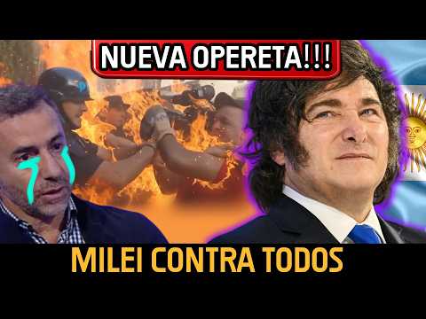 MILEI NO SE TOCA!🔥 LA VERDAD SOBRE EL POLICÍA QUE ¿ GOLPEO ? a PERIODISTA