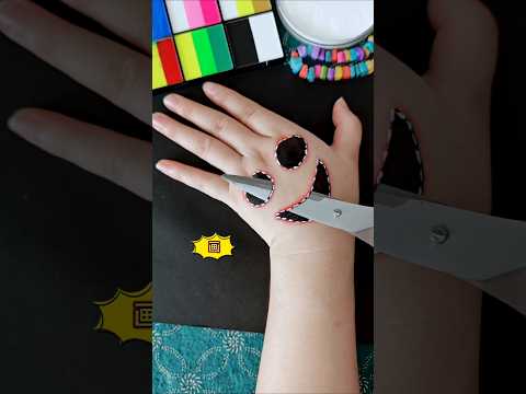 #学生党 #nails #魔术表演 #nailart #手掌画 #手绘 #diy #魔术 #funny